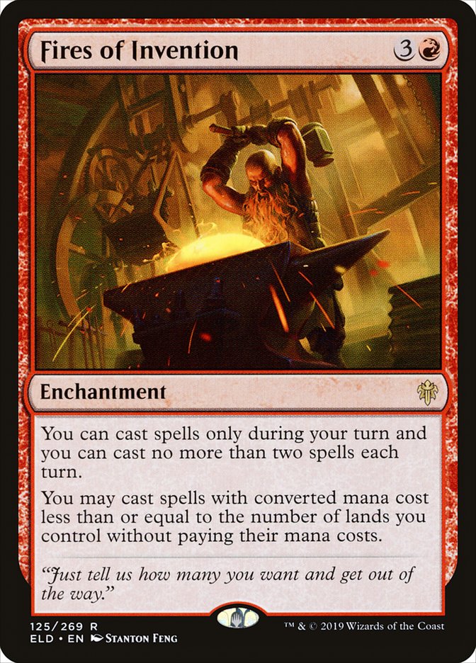 Fires of Invention [Throne of Eldraine] | The Time Vault CA