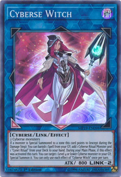 Cyberse Witch [MP19-EN098] Super Rare | The Time Vault CA
