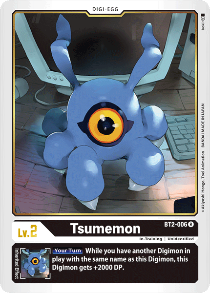 Tsumemon [BT2-006] [Release Special Booster Ver.1.0] | The Time Vault CA