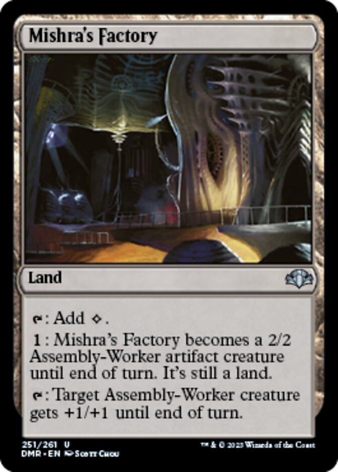 Mishra's Factory [Dominaria Remastered] | The Time Vault CA