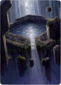 Morphic Pool Art Card [Zendikar Rising Art Series] | The Time Vault CA