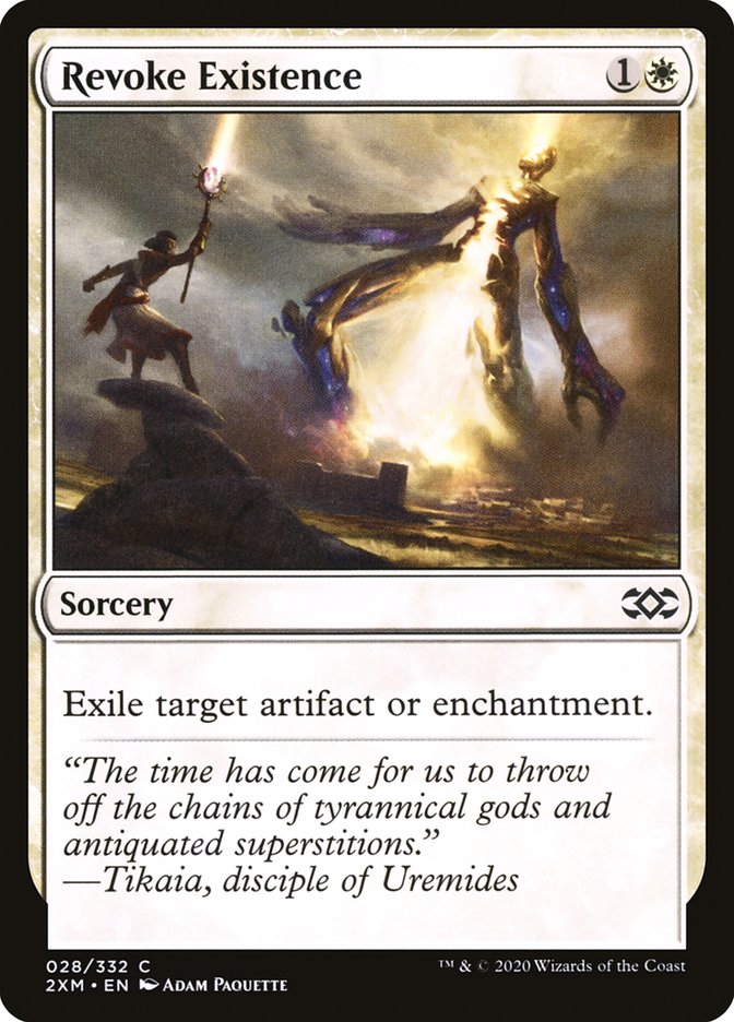Revoke Existence [Double Masters] | The Time Vault CA