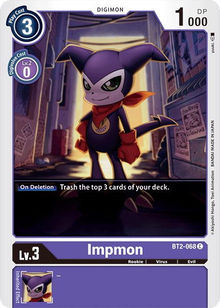 Impmon [BT2-068] [Release Special Booster Ver.1.0] | The Time Vault CA