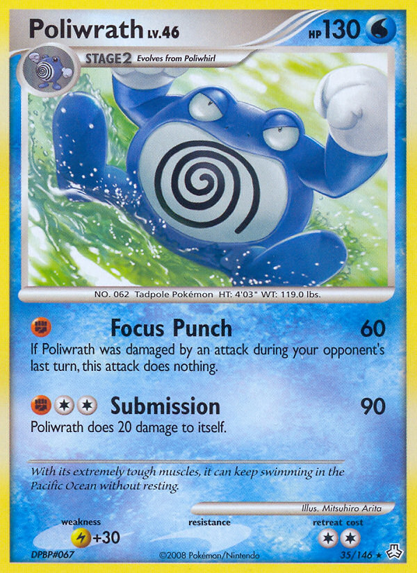 Poliwrath (35/146) [Diamond & Pearl: Legends Awakened] | The Time Vault CA