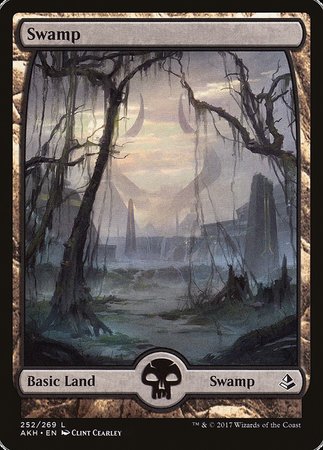 Swamp (252) - Full Art [Amonkhet] | The Time Vault CA