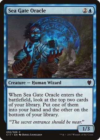 Sea Gate Oracle [Commander 2017] | The Time Vault CA