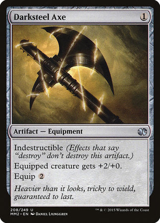 Darksteel Axe [Modern Masters 2015] | The Time Vault CA