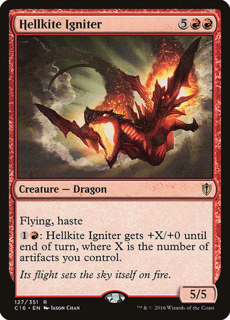 Hellkite Igniter [Commander 2016] | The Time Vault CA