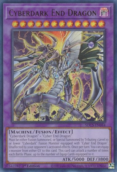 Cyberdark End Dragon [SDCS-EN044] Ultra Rare | The Time Vault CA