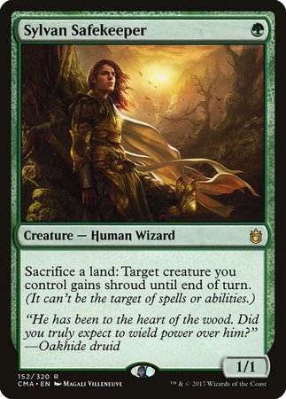 Sylvan Safekeeper [Commander Anthology] | The Time Vault CA