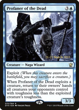 Profaner of the Dead [Dragons of Tarkir Promos] | The Time Vault CA