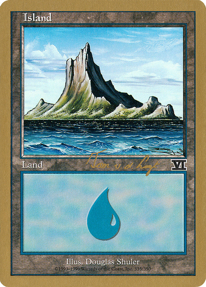 Island (tvdl335) (Tom van de Logt) [World Championship Decks 2000] | The Time Vault CA