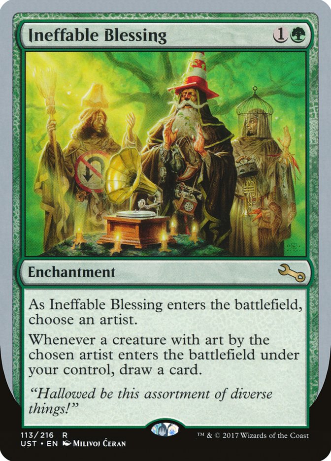 Ineffable Blessing ("choose an artist") [Unstable] | The Time Vault CA