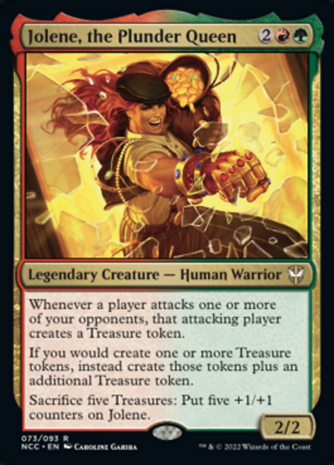 Jolene, the Plunder Queen [Streets of New Capenna Commander] | The Time Vault CA