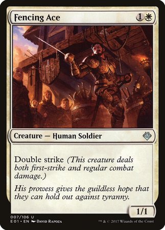 Fencing Ace [Archenemy: Nicol Bolas] | The Time Vault CA