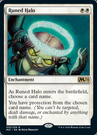 Runed Halo [Core Set 2021] | The Time Vault CA