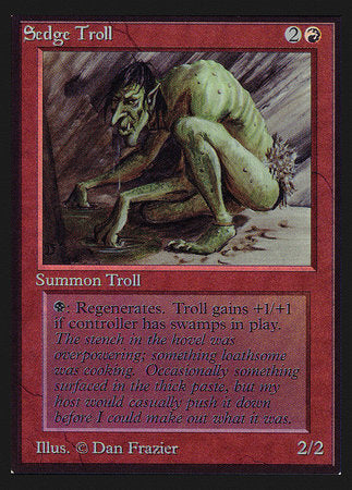 Sedge Troll (CE) [Collectors’ Edition] | The Time Vault CA