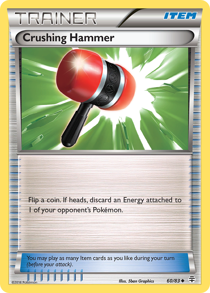 Crushing Hammer (60/83) [XY: Generations] | The Time Vault CA