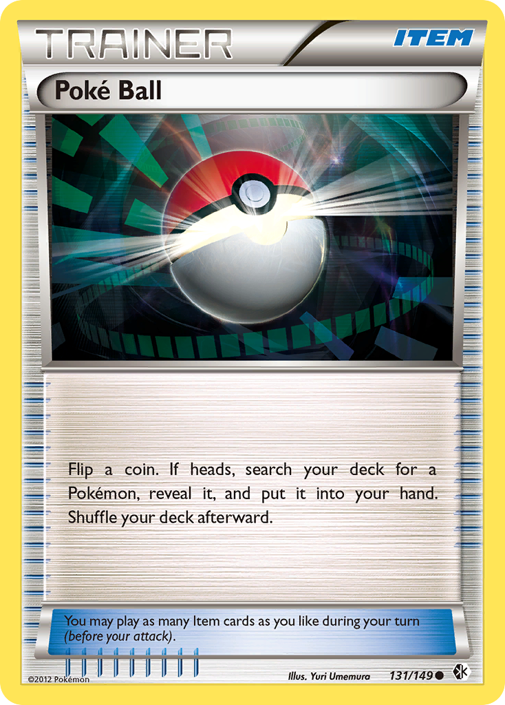 Poke Ball (131/149) [Black & White: Boundaries Crossed] | The Time Vault CA