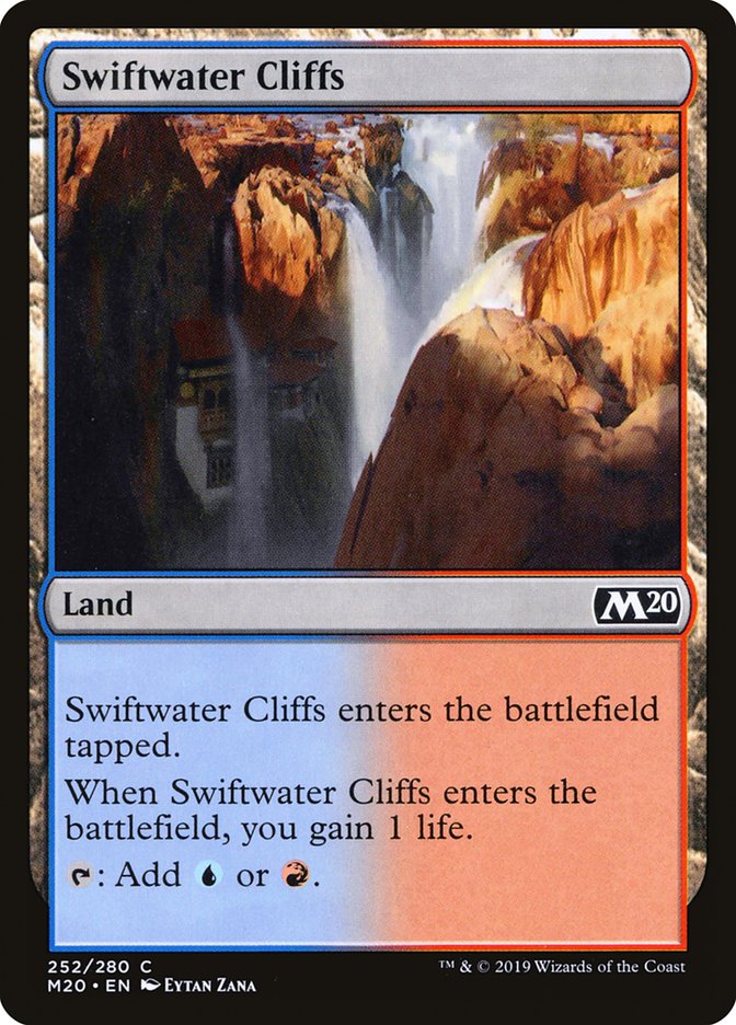 Swiftwater Cliffs [Core Set 2020] | The Time Vault CA