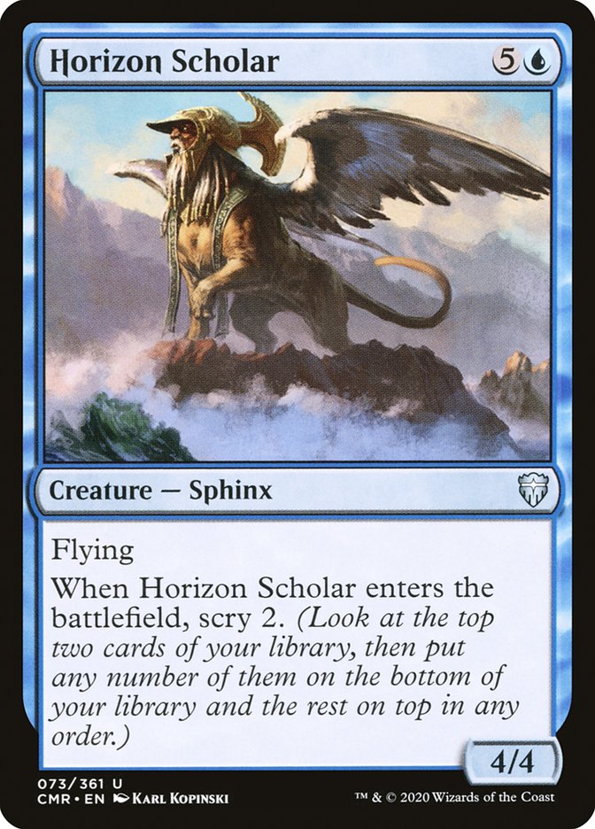 Horizon Scholar [Commander Legends] | The Time Vault CA