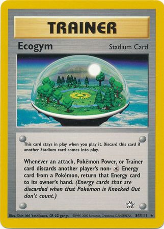 Ecogym (84/111) [Neo Genesis Unlimited] | The Time Vault CA
