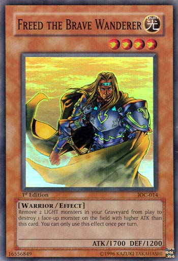 Freed the Brave Wanderer [IOC-014] Super Rare | The Time Vault CA