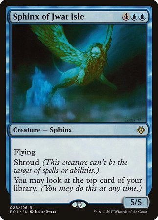 Sphinx of Jwar Isle [Archenemy: Nicol Bolas] | The Time Vault CA