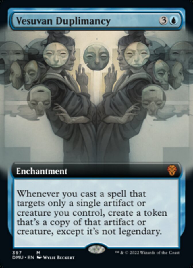 Vesuvan Duplimancy (Extended Art) [Dominaria United] | The Time Vault CA