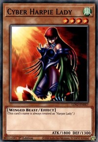 Cyber Harpie Lady [LDS2-EN067] Common | The Time Vault CA