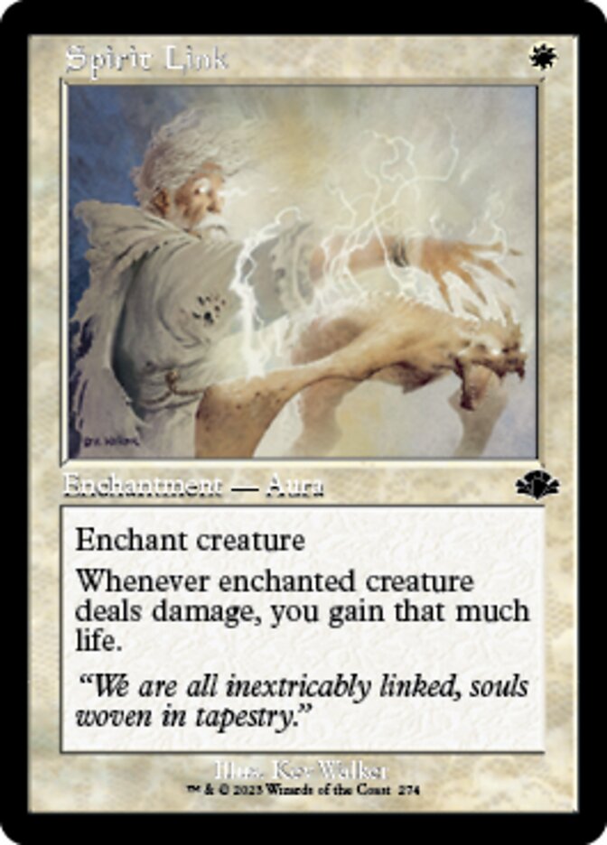 Spirit Link (Retro) [Dominaria Remastered] | The Time Vault CA