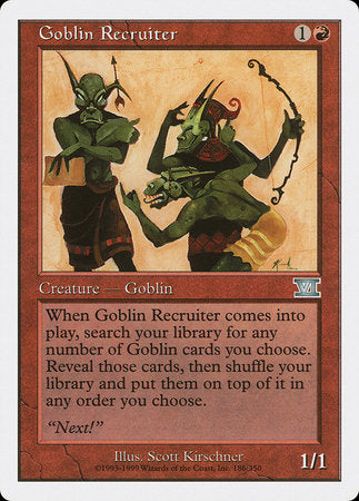 Goblin Recruiter [Classic Sixth Edition] | The Time Vault CA