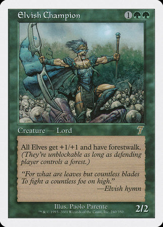 Elvish Champion [Seventh Edition] | The Time Vault CA