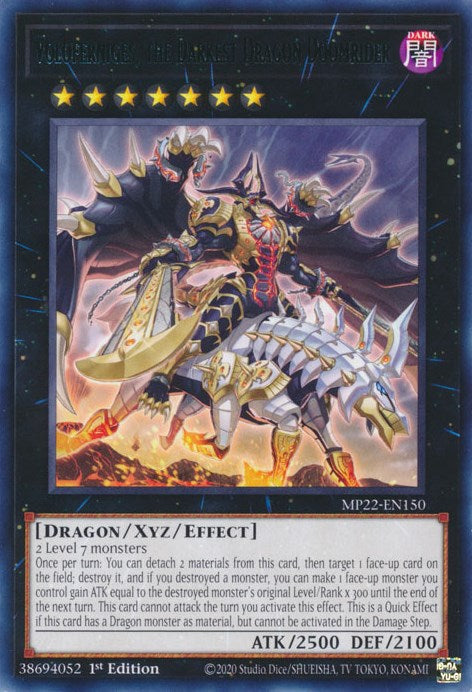 Voloferniges, the Darkest Dragon Doomrider [MP22-EN150] Rare | The Time Vault CA