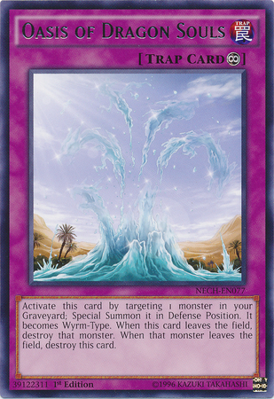 Oasis of Dragon Souls [NECH-EN077] Rare | The Time Vault CA
