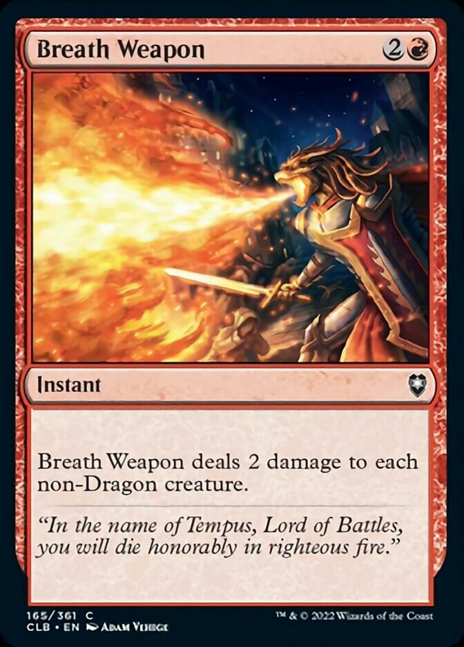 Breath Weapon [Commander Legends: Battle for Baldur's Gate] | The Time Vault CA
