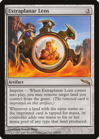 Extraplanar Lens [Mirrodin] | The Time Vault CA