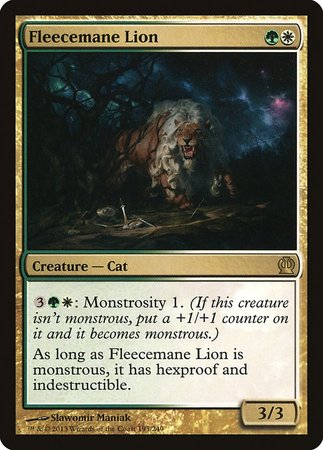 Fleecemane Lion [Theros] | The Time Vault CA