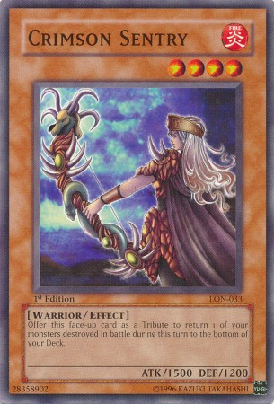 Crimson Sentry [LON-033] Common | The Time Vault CA