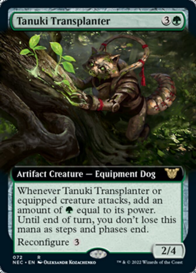 Tanuki Transplanter (Extended) [Kamigawa: Neon Dynasty Commander] | The Time Vault CA