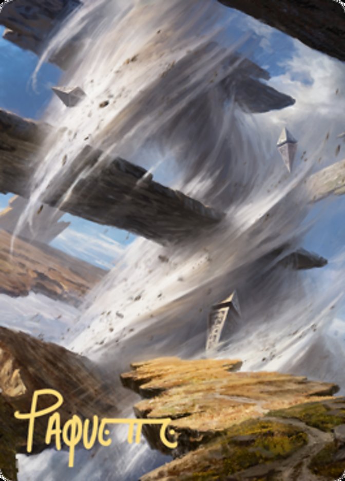 Plains 2 Art Card (Gold-Stamped Signature) [Zendikar Rising Art Series] | The Time Vault CA