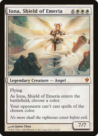 Iona, Shield of Emeria [Zendikar] | The Time Vault CA