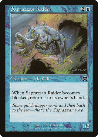 Saprazzan Raider [Mercadian Masques] | The Time Vault CA