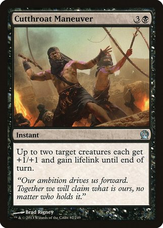 Cutthroat Maneuver [Theros] | The Time Vault CA