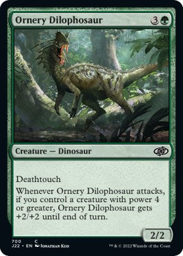 Ornery Dilophosaur [Jumpstart 2022] | The Time Vault CA