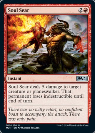 Soul Sear [Core Set 2021] | The Time Vault CA