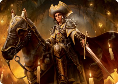 Seasoned Cathar Art Card [Innistrad: Midnight Hunt Art Series] | The Time Vault CA