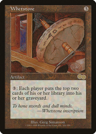Whetstone [Urza's Saga] | The Time Vault CA