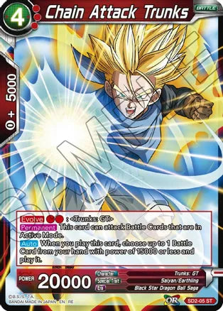 Chain Attack Trunks [SD2-05] | The Time Vault CA