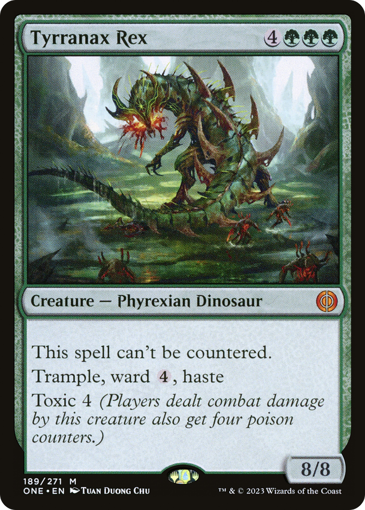 Tyrranax Rex [Phyrexia: All Will Be One] | The Time Vault CA